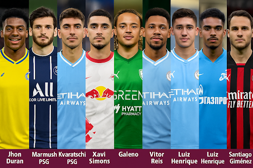 As 10 Maiores Contratações da Janela de Transferências de Inverno 2025 no Futebol Europeu