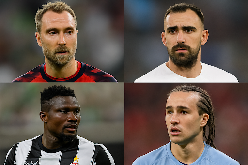 Jogadores sem clube que podem reforçar times do Brasil em 2025