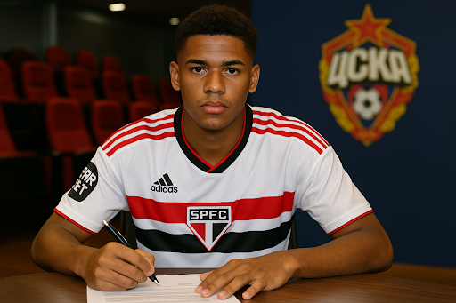 Joia da base do São Paulo, Henrique Carmo acerta com CSKA por €7 milhões